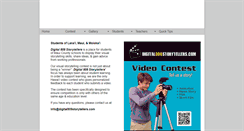 Desktop Screenshot of digital808storytellers.com