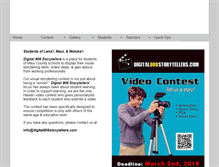 Tablet Screenshot of digital808storytellers.com